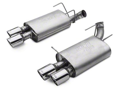 Borla ATAK Axle-Back Exhaust with Polished Tips (13-14 Mustang GT500)