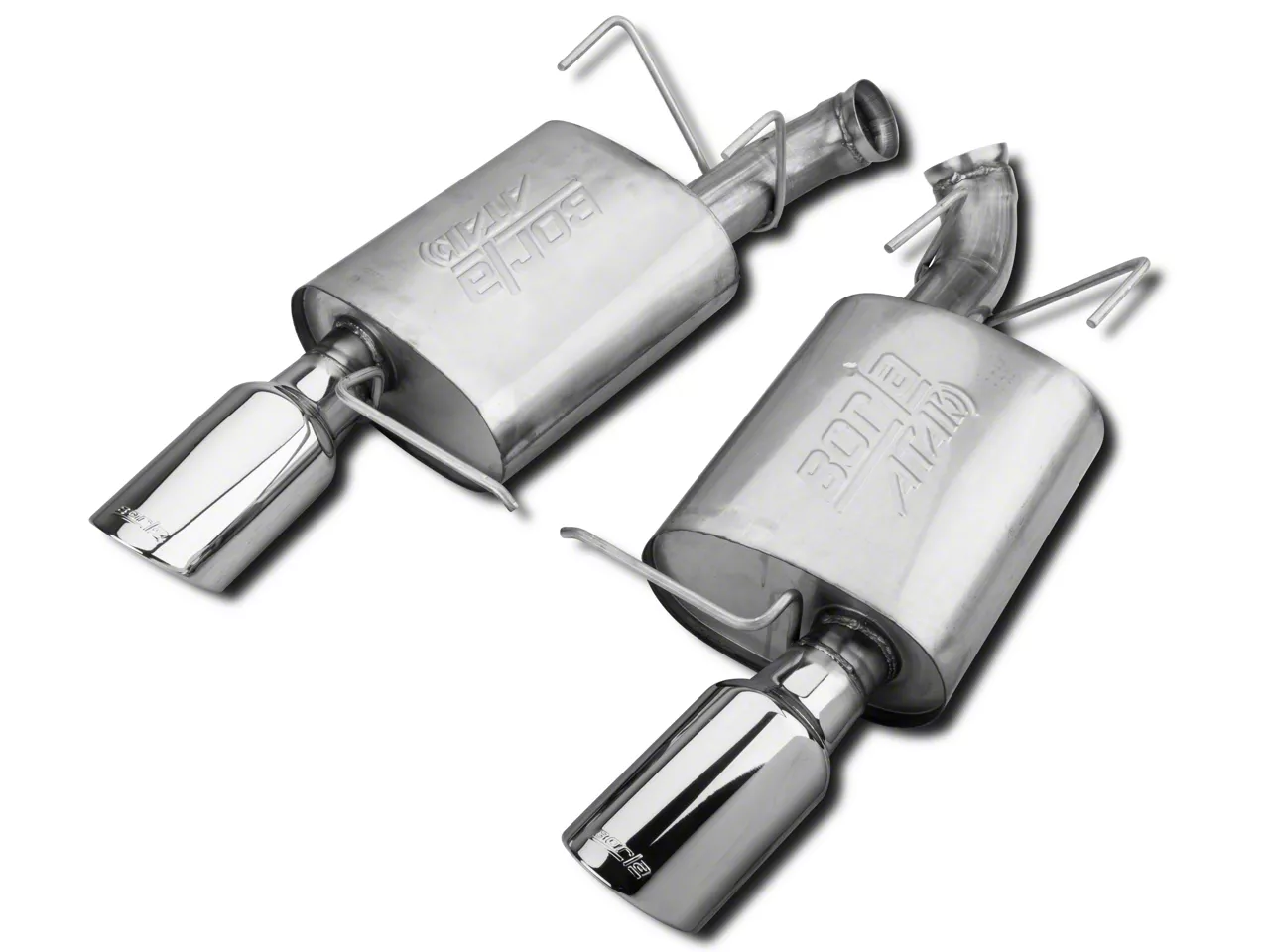 Borla Mustang ATAK Axle-Back Exhaust with Polished Tips 11791 (11