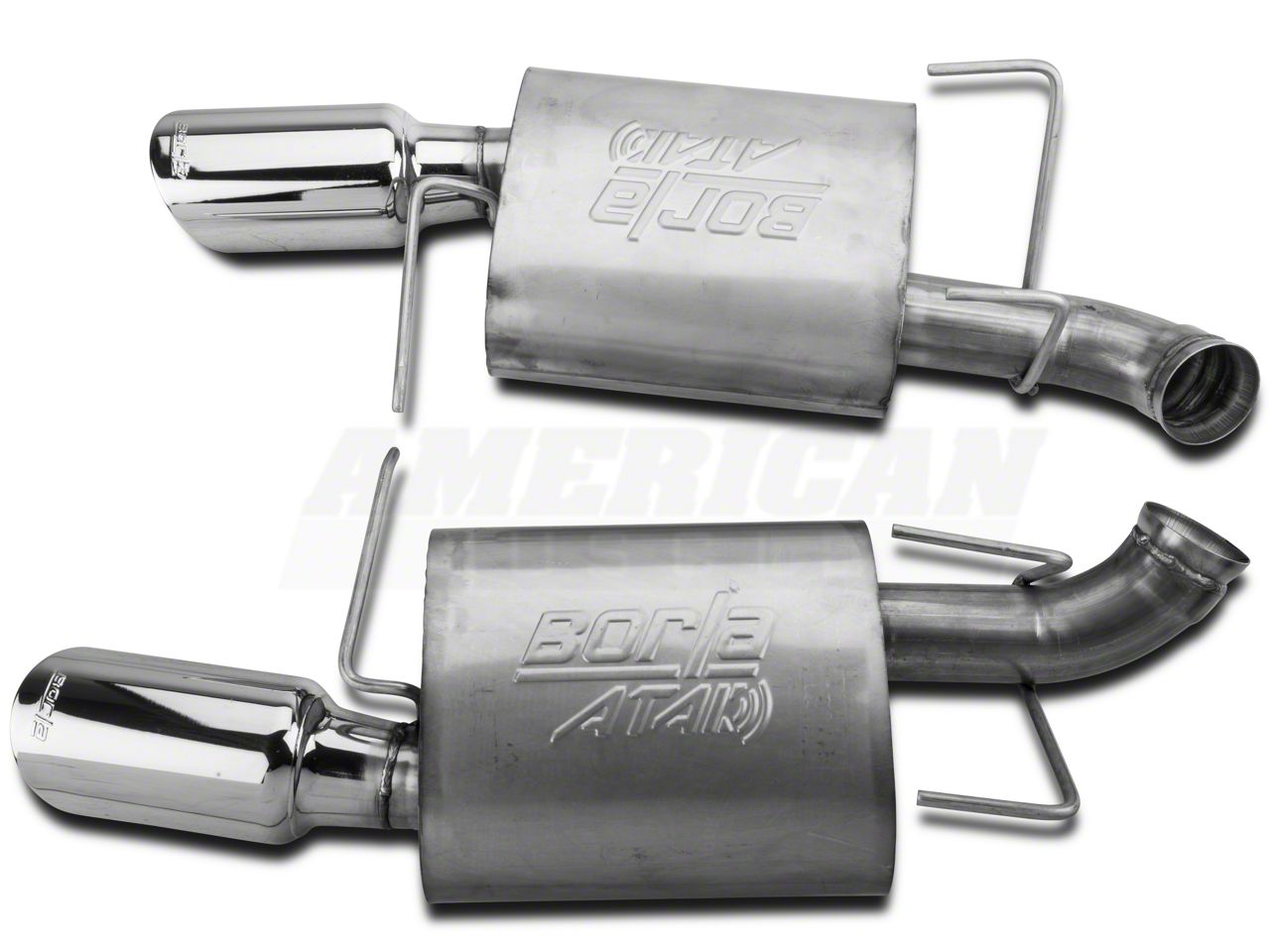 Borla Mustang ATAK Axle-Back Exhaust with Polished Tips 11791 (11