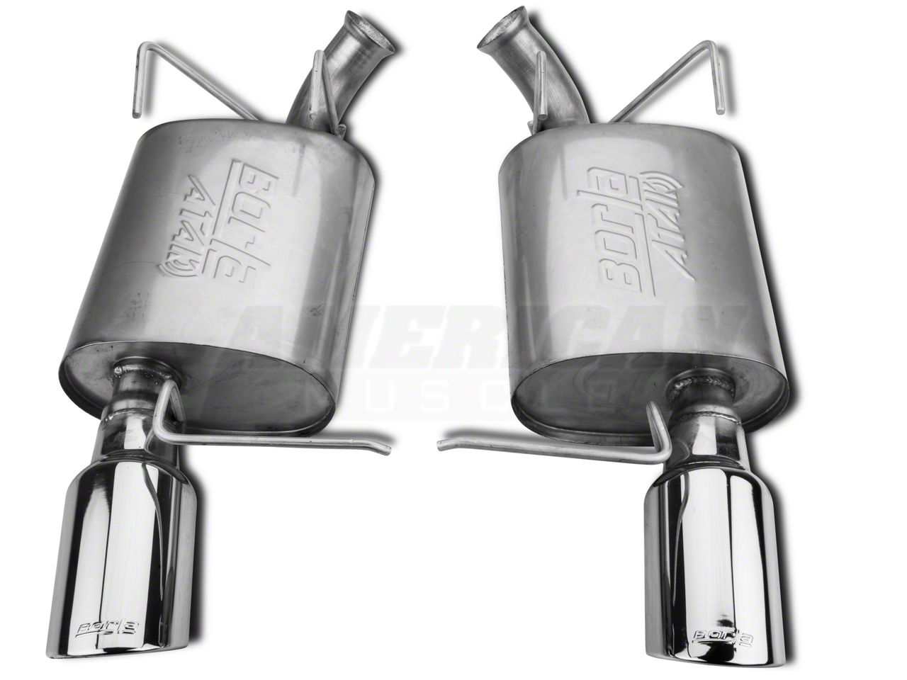 Borla Mustang ATAK AxleBack Exhaust with Polished Tips 11792 (1114