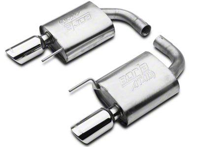 Borla ATAK Axle-Back Exhaust with Polished Tips (15-17 Mustang GT)