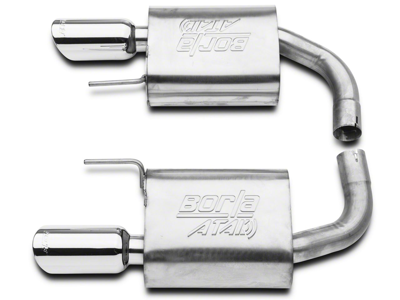 Borla Axle-Back Exhaust System - ATAK | 2015-2017 Ford Mustang 5.0L (11895)
