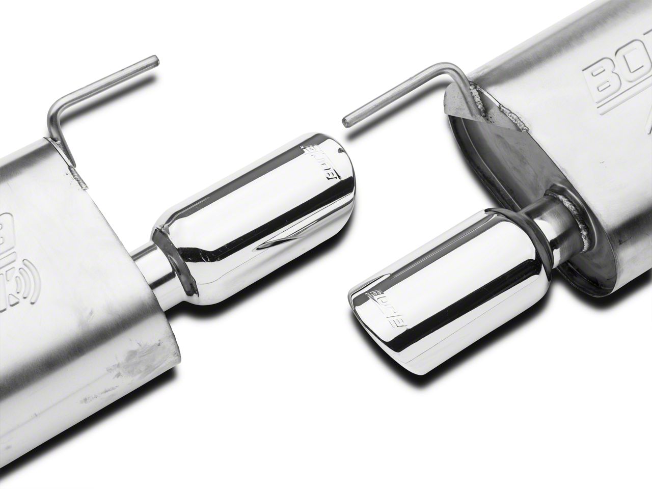 Borla Mustang ATAK AxleBack Exhaust with Polished Tips 11895 (1517