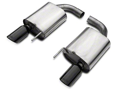 Borla ATAK Axle-Back Exhaust with Black Chrome Tips (15-17 Mustang GT)