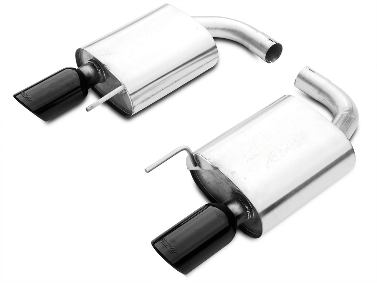 Borla Mustang ATAK Cat-Back Exhaust with Black Chrome Tips