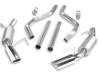 Borla ATAK Cat-Back Exhaust with Polished Tips (05-09 Mustang GT)