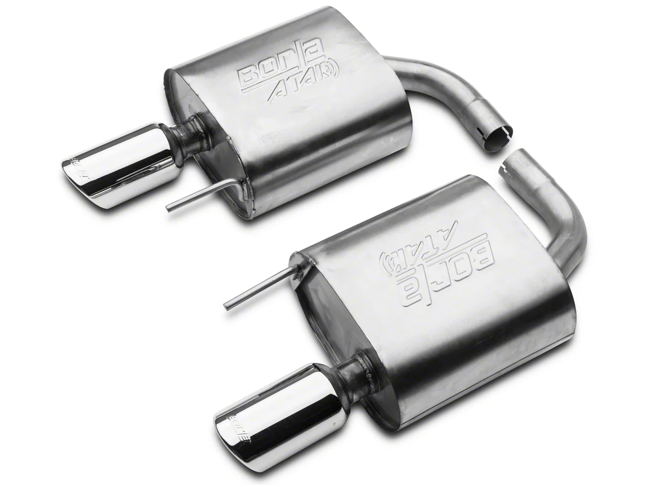 Borla Mustang ATAK Cat-Back Exhaust with Polished Tips 140585 (15