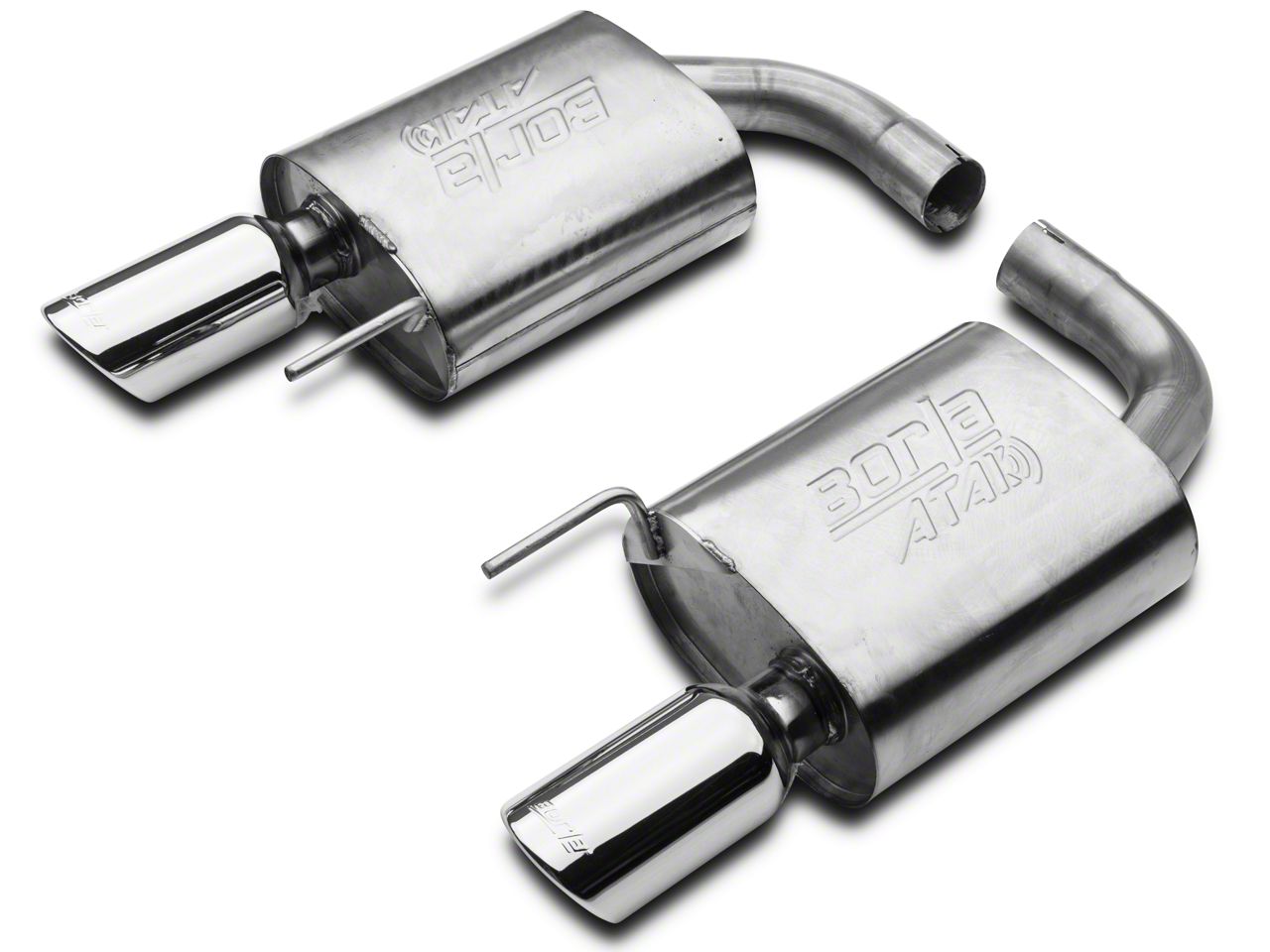 Borla Cat-Back Exhaust System - ATAK | 2010-2010 Ford Mustang GT 4.6L (140329) main image 1