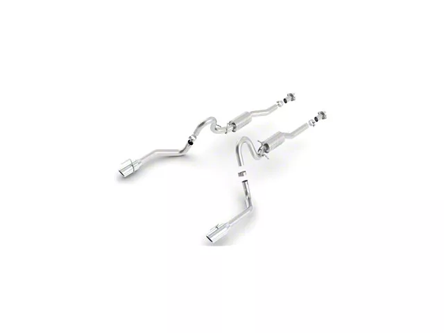 Borla ATAK Cat-Back Exhaust with Polished Tips (99-04 Mustang GT, Mach 1)