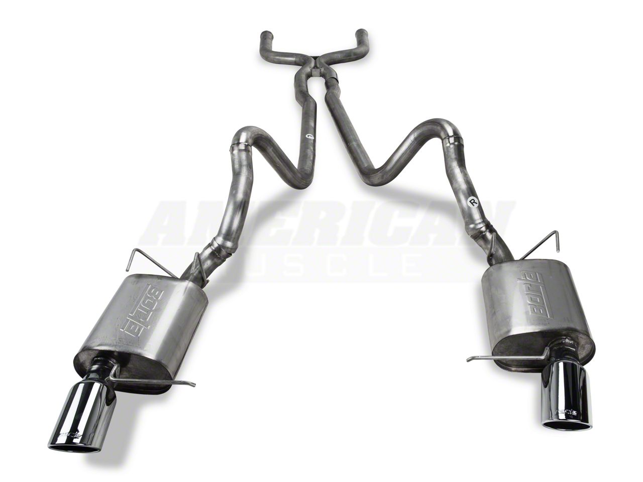 Borla Mustang ATAK Cat-Back Exhaust 140516 (13-14 Mustang GT