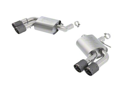 Borla ATAK Axle-Back Exhaust with Carbon Fiber Tips (16-24 Camaro SS w/ NPP Dual Mode Exhaust or Quad Exhaust)
