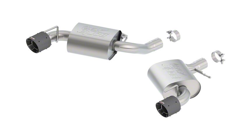 Borla Axle-Back Exhaust System - ATAK | 2016-2021 Chevrolet Camaro 3.6L (11927)