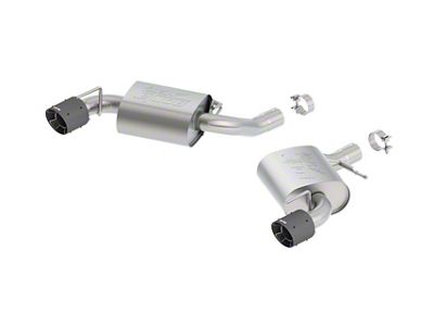 Borla ATAK Axle-Back Exhaust with Carbon Fiber Tips (16-24 Camaro SS w/o NPP Dual Mode Exhaust)