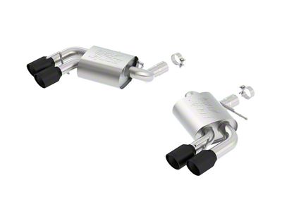 Borla ATAK Axle-Back Exhaust with Ceramic Black Tips (16-24 Camaro SS w/ NPP Dual Mode Exhaust or Quad Exhaust)