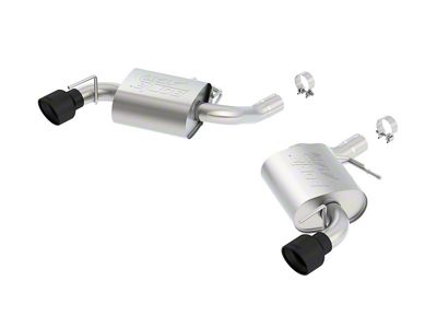 Borla ATAK Axle-Back Exhaust with Ceramic Black Tips (16-24 Camaro LT1 & SS w/o NPP Dual Mode Exhaust)