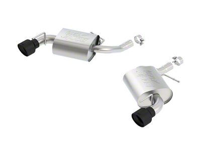 Borla ATAK Axle-Back Exhaust with Ceramic Black Tips (16-24 V6 Camaro w/o NPP Dual Mode Exhaust)