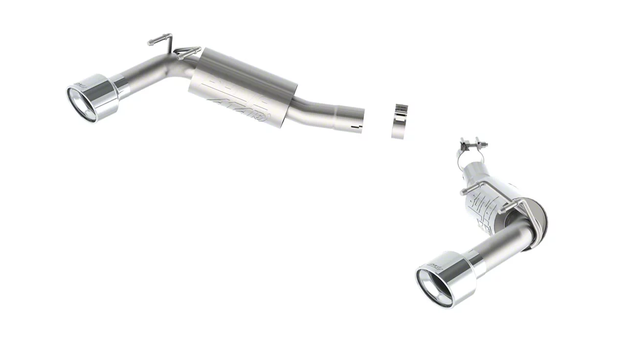 Borla Camaro ATAK AxleBack Exhaust with Polished Tips 11851 (1415