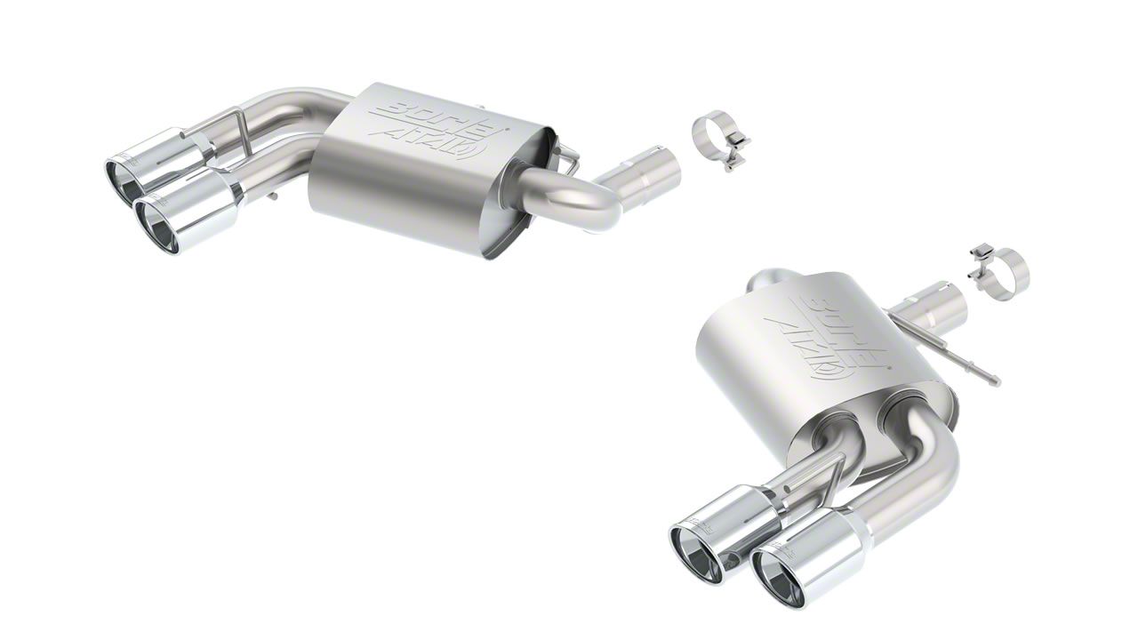 Borla Camaro ATAK AxleBack Exhaust with Polished Tips 11921 (1624