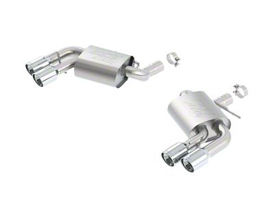 Borla ATAK Axle-Back Exhaust with Polished Tips (16-24 Camaro SS w/ NPP Dual Mode Exhaust or Quad Exhaust)