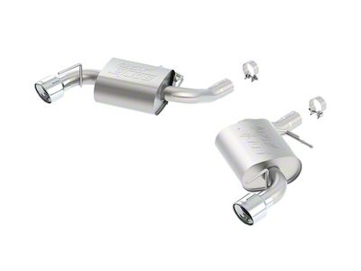 Borla ATAK Axle-Back Exhaust with Polished Tips (16-24 Camaro SS w/o NPP Dual Mode Exhaust)