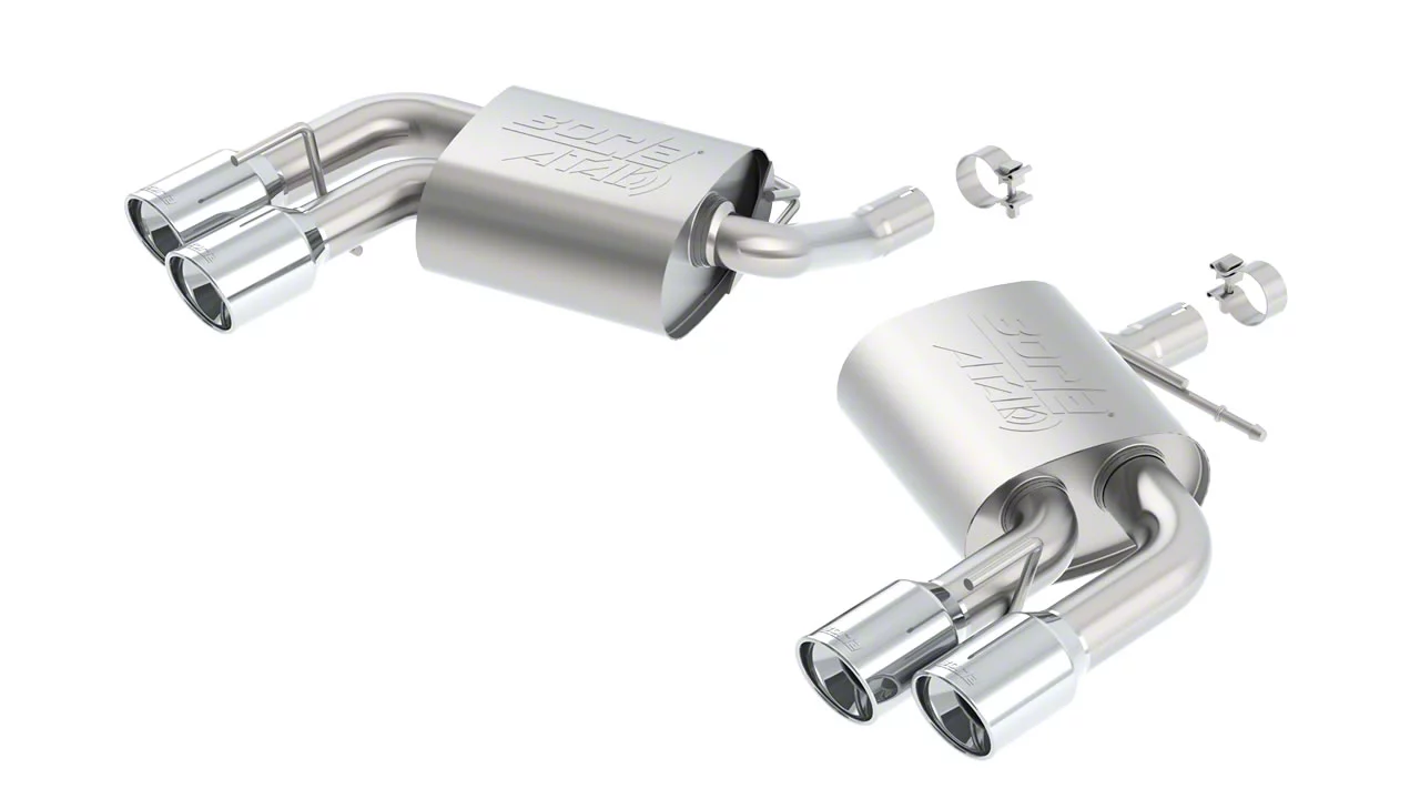 borla atak camaross 16〜22 ボーラアタック　カマロ Borla Camaro ATAK Axle-Back Exhaust with Polished Tips 11927