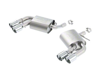 Borla ATAK Axle-Back Exhaust with Polished Tips (16-24 V6 Camaro w/ NPP Dual Mode Exhaust)