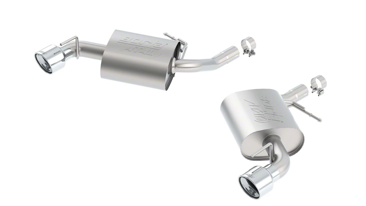 Borla Camaro ATAK AxleBack Exhaust with Polished Tips 11929 (1624 V6