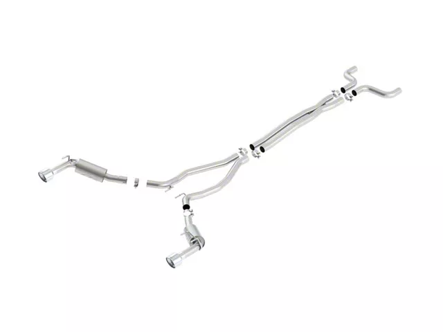 Borla ATAK Cat-Back Exhaust with Polished Tips (14-15 Camaro SS w/o Ground Effect Package)