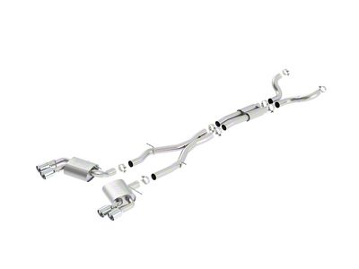 Borla ATAK Cat-Back Exhaust with Polished Tips (16-24 Camaro SS Coupe w/ NPP Dual Mode Exhaust or Quad Exhaust)