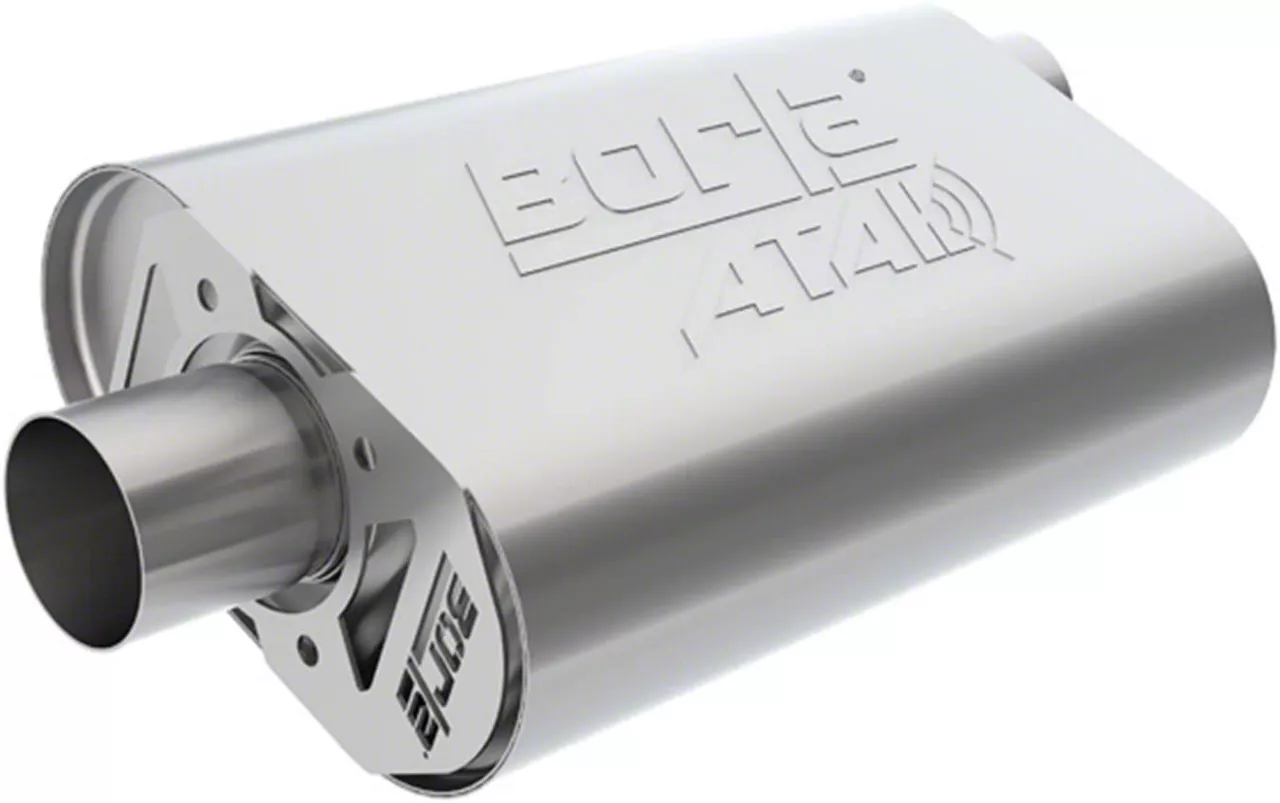 Borla Camaro ATAK Crate Offset/Center Muffler; 2.50Inch 400945 (1015