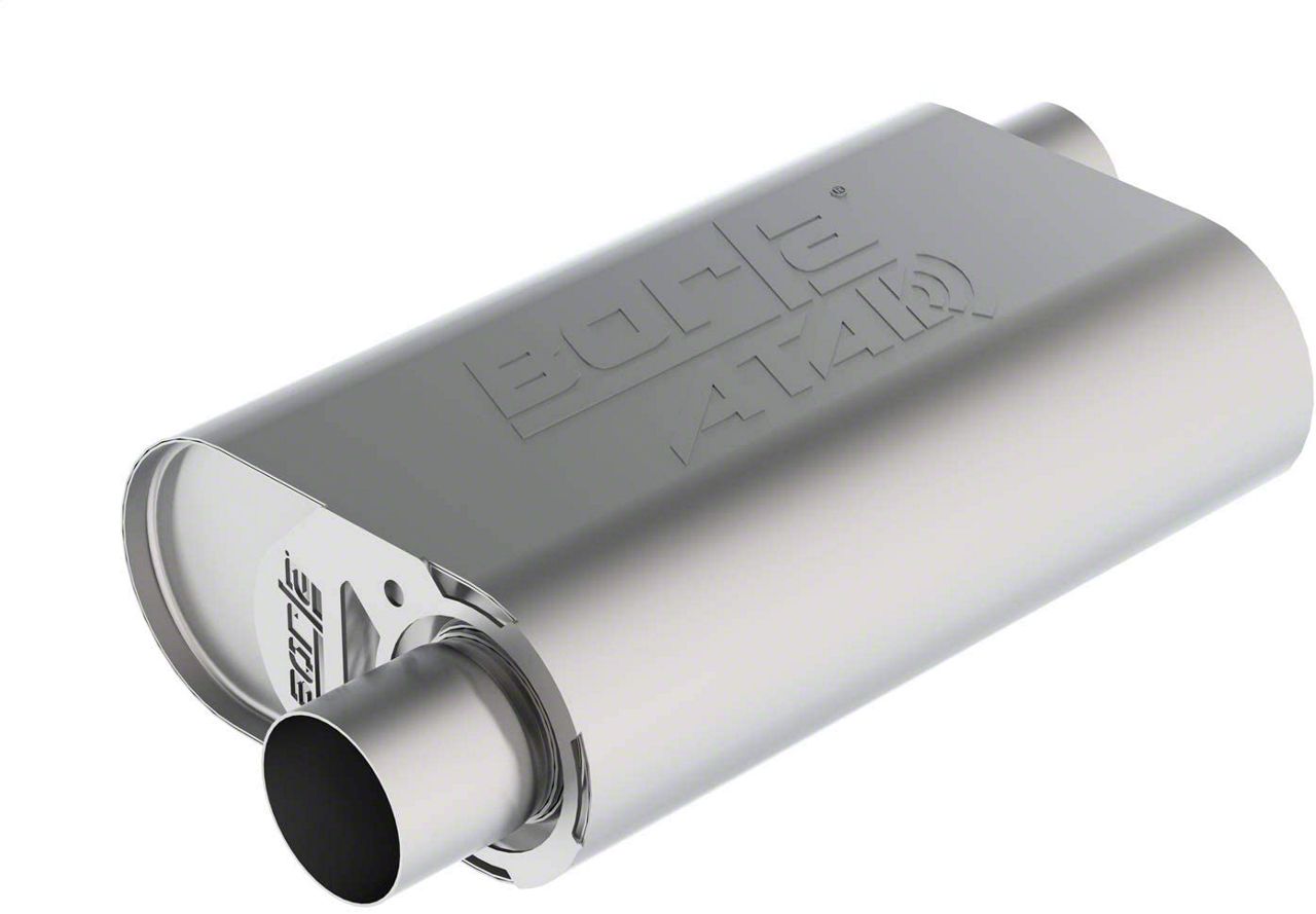 Borla Camaro ATAK Crate Offset/Offset Muffler; 2.50Inch 400947 (1015