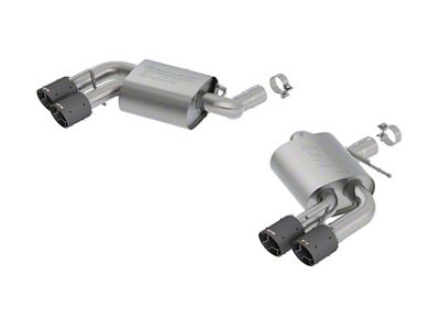 Borla S-Type Axle-Back Exhaust with Carbon Fiber Tips (16-24 Camaro SS w/ NPP Dual Mode Exhaust or Quad Exhaust)