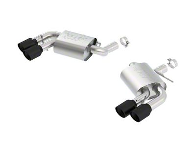 Borla S-Type Axle-Back Exhaust with Ceramic Black Tips (16-24 Camaro SS w/ NPP Dual Mode Exhaust or Quad Exhaust)