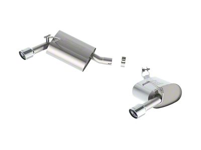 Borla S-Type Axle-Back Exhaust with Polished Tips (14-15 V6 Camaro w/ NPP Dual Mode Exhaust, Excluding RS)