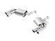 Borla S-Type Axle-Back Exhaust with Polished Tips (16-24 Camaro SS w/ NPP Dual Mode Exhaust or Quad Exhaust)
