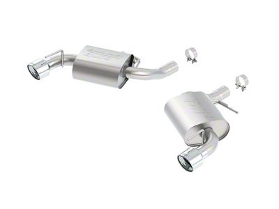 Borla S-Type Axle-Back Exhaust with Polished Tips (16-24 Camaro SS w/o NPP Dual Mode Exhaust)