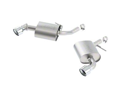 Borla S-Type Axle-Back Exhaust with Polished Tips (16-24 V6 Camaro w/o NPP Dual Mode Exhaust)