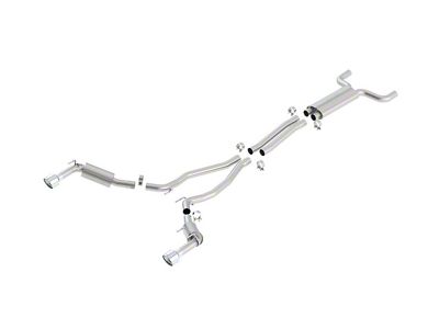 Borla Touring Cat-Back Exhaust with Polished Tips; EC-Type Approved (14-15 Camaro SS)