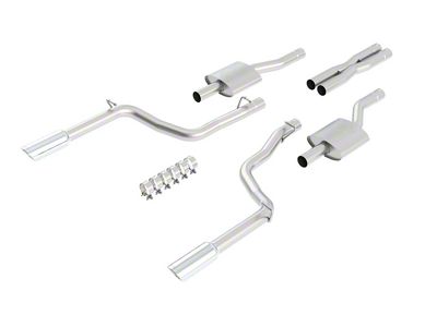 Borla ATAK Cat-Back Exhaust with Chrome Tips (06-10 6.1L HEMI Charger)