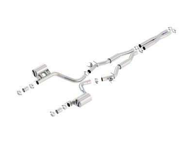 Borla S-Type Cat-Back Exhaust (15-23 6.2L HEMI Charger w/ MDS Valves)