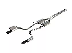 Borla S-Type Cat-Back Exhaust with Black Chrome Tips (19-23 3.6L RWD Charger)