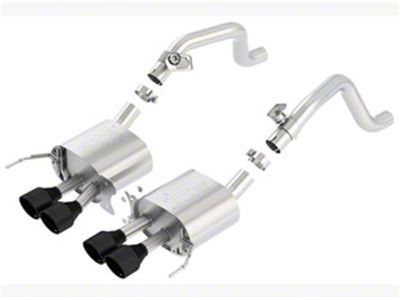 Borla ATAK Axle-Back Exhaust with Ceramic Black Tips (14-19 Corvette C7 w/ AFM Valves & w/o NPP Dual Mode Exhaust)