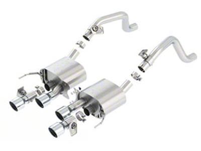 Borla ATAK Axle-Back Exhaust with Intercooled Polished Tips (14-19 Corvette C7 w/ AFM Valves & NPP Dual Mode Exhaust, Excluding Grand Sport w/ Manual Transmission, Z06 & ZR1)