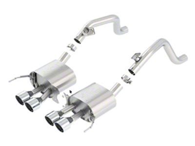 Borla ATAK Axle-Back Exhaust with Intercooled Polished Tips (14-19 Corvette C7 w/o NPP Dual Mode Exhaust)