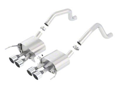 Borla ATAK Axle-Back Exhaust with Intercooled Polished Tips (15-19 Corvette C7 Z06 w/o AFM Valves & NPP Dual Mode Exhaust; 17-19 Corvette C7 Grand Sport w/ Manual Transmission & w/o AFM Valves & NPP Dual Mode Exhaust)