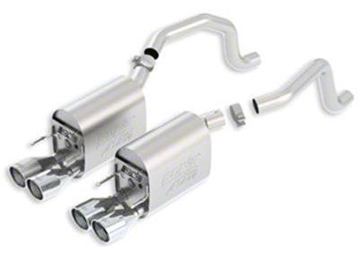 Borla ATAK Axle-Back Exhaust with Polished Tips (09-13 6.2L Corvette C6)