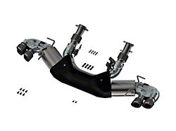 Borla ATAK Cat-Back Exhaust with Bright Carbon Fiber Tips and AFM Valves (20-24 6.2L Corvette C8 w/o NPP Dual Mode Exhaust)