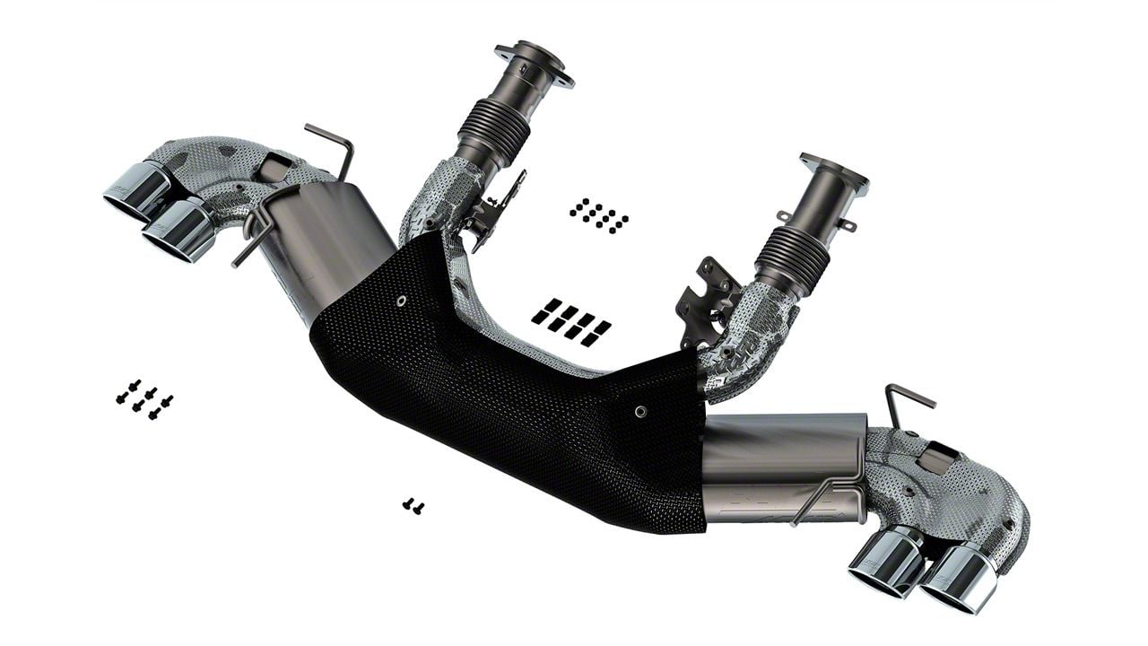 Borla Corvette ATAK CatBack Exhaust with Chrome Tips and AFM Valves