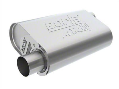 Borla ATAK Crate Offset/Offset Muffler; 2.50-Inch (08-13 Corvette C6, Excluding Z06 & ZR1)