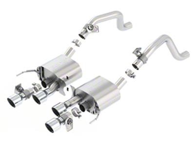 Borla S-Type Axle-Back Exhaust with Intercooled Polished Tips (14-19 Corvette C7 w/ AFM Valves & NPP Dual Mode Exhaust, Excluding Grand Sport w/ Manual Transmission, Z06 & ZR1)